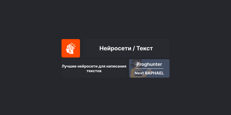 Лучшие нейросети для написания текстов