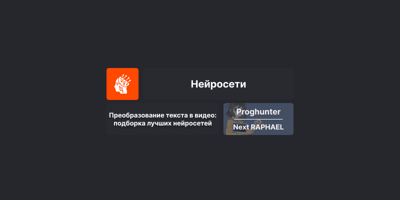 Преобразование текста в видео: подборка лучших нейросетей