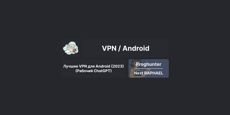 Лучшие VPN для Android (2023) (Рабочий ChatGPT)